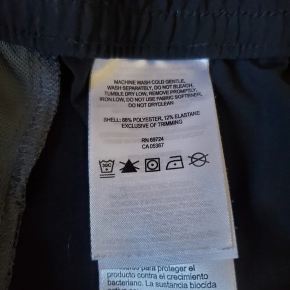 Columbia Men's Black Athletic Shorts - Picture 6 of 6